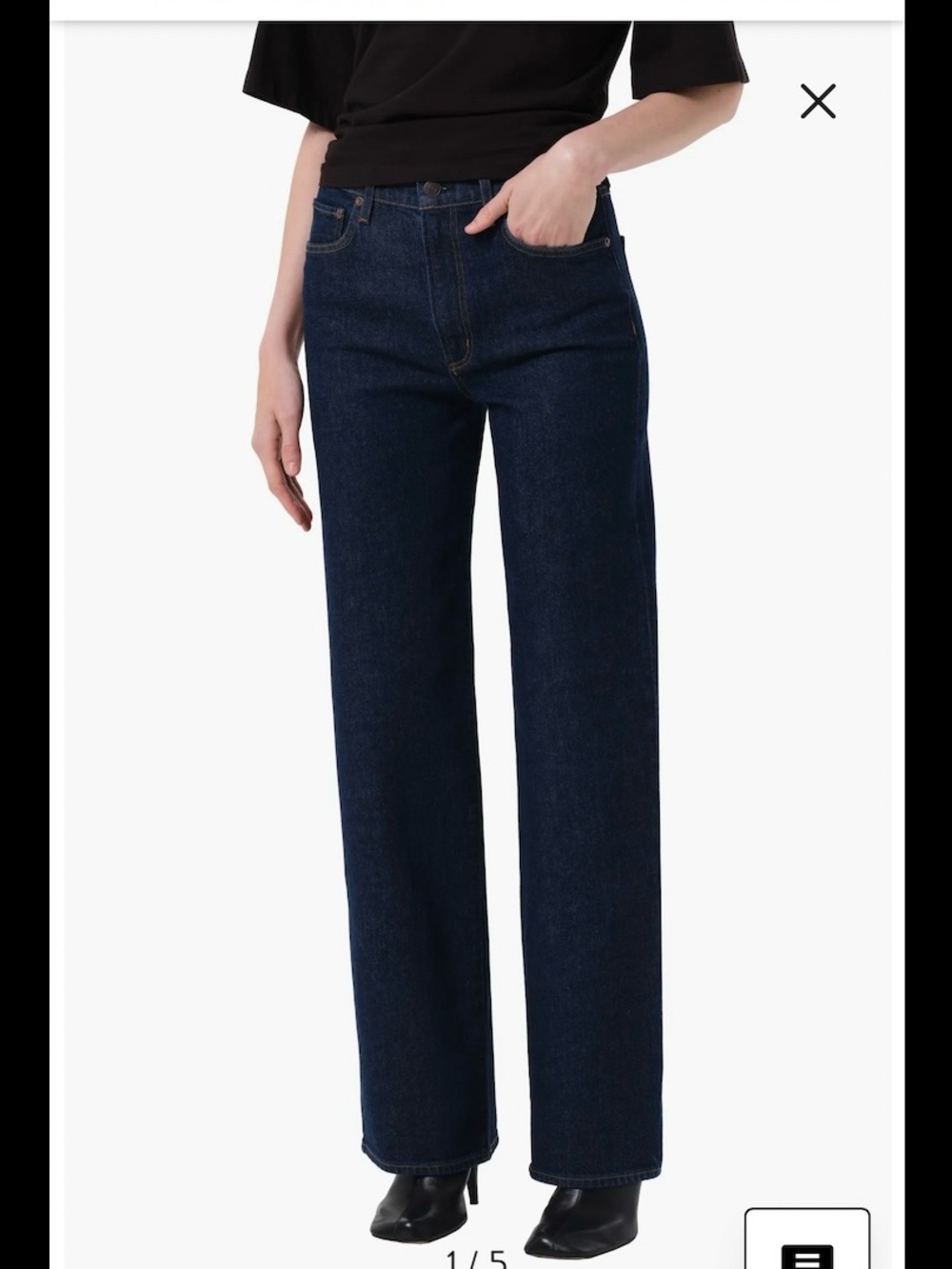 AGOLDE Harper Relaxed Straight Leg Jeans